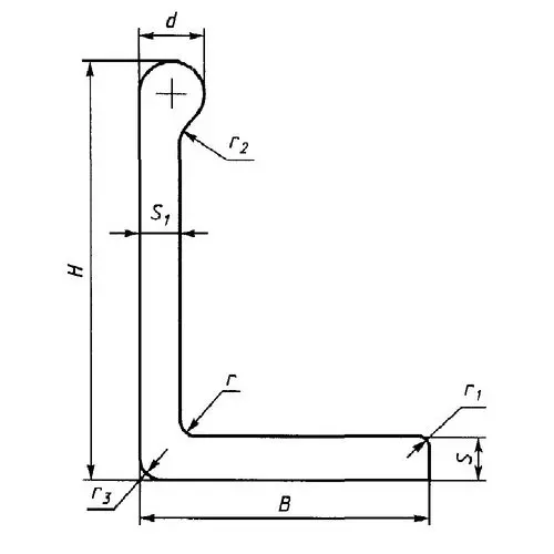 Алюминиевые бульбоугольники 20x15x2 мм Д19ч ГОСТ 13617-97