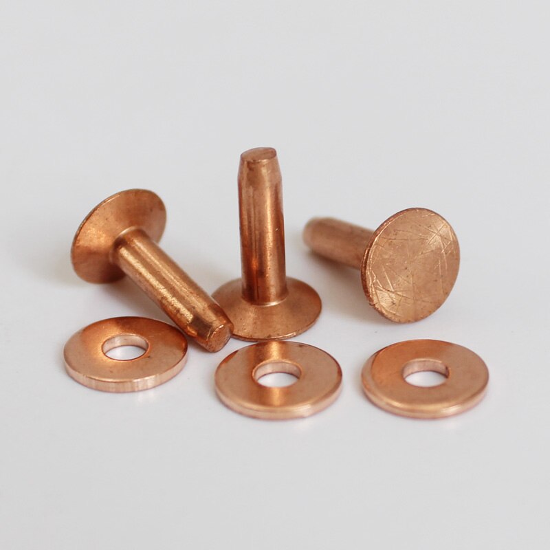 Заклепки медные с потайной головкой 5 мм М0б ГОСТ 10300-80